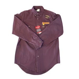 Wrangler button up, work shirt.